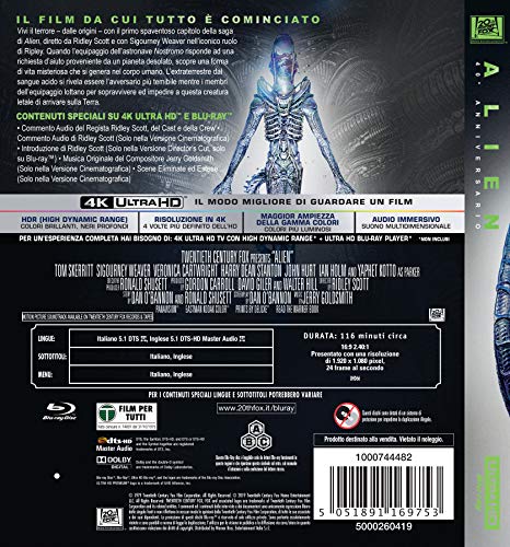Alien (4K Ultra-HD+Blu-Ray)...