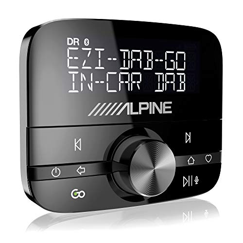 Alpine Electronics 1 Ezi Go Ricevitore Dab Universale con Streaming Audio BT