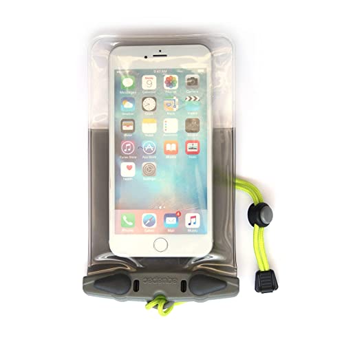 Aquapac Custodia Impermeabile in Polimero per iPhone 6 Plus e Altri Smartphone, Trasparente