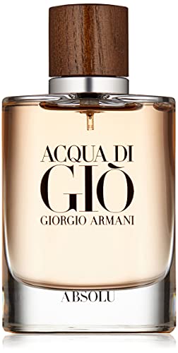 Armani Acqua Di Gio Absolu Eau De Parfum Vaporizador, 75 Ml   2.5 Oz, color Chiaro, 75 ml