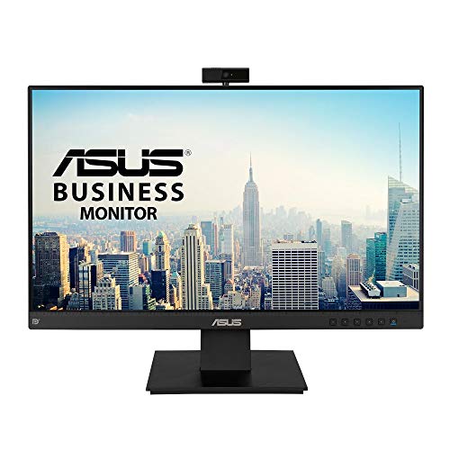 ASUS BE24EQK Business Monitor 23.8 , Full HD, IPS, Frameless, Full HD Webcam, Mic Array, Flicker free, Low Blue Light, HDMI