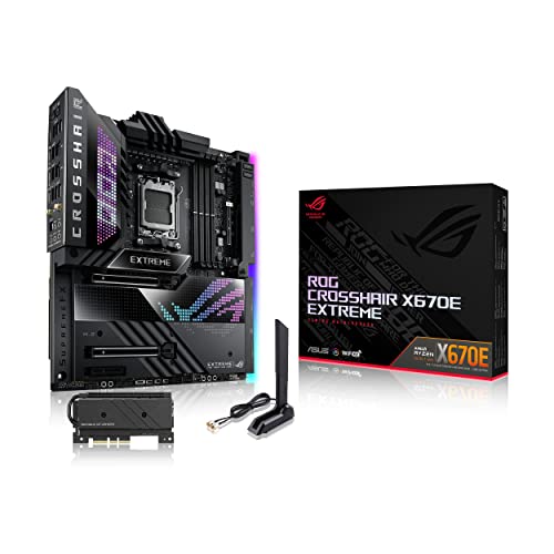 ASUS ROG CROSSHAIR X670E EXTREME, Scheda Madre Gaming EATX, AMD X67...