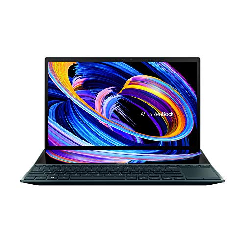 ASUS ZenBook Duo 14 UX482EGR#B09FPTFWZY, Notebook con Doppio Schermo + ASUS Pen, 14  Touch FHD Anti-Glare, Intel Core i7-1195G7, RAM 16GB,1TB SSD PCIE, NVIDIA GeForce MX450 2GB GDDR6, Windows 11