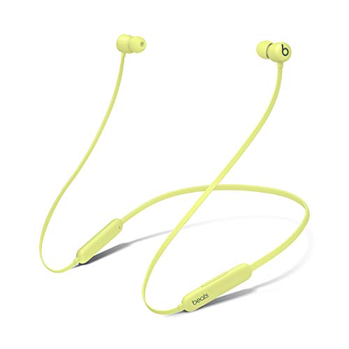 Auricolari Beats Flex wireless – Chip per cuffie Apple W1, auricolari magnetici, Bluetooth di Classe 1, 12 ore di ascolto – Yellow