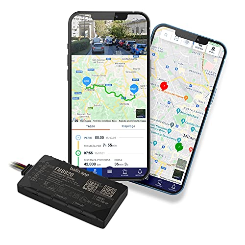 Balin.app - Localizzatore GPS professionale per veicoli, con SIM card e traffico dati, tutto incluso. Dispositivo già configurato e pronto all uso. Controlla i veicoli da Portale Web e App.