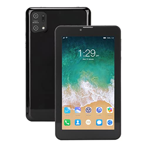 Bewinner X50Pro per Tablet Android con Touchscreen HD da 7 Pollici, Chiamate 3G, 8 Core, 2G RAM 32G RAM, Doppia Fotocamera, 2.4G Dual Band WiFi, Batteria 3500mAh(Nero)