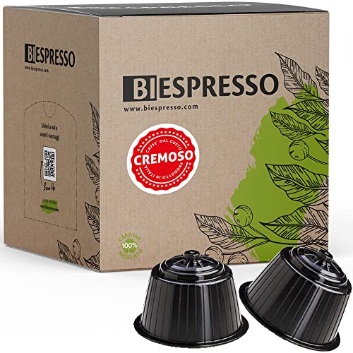 BIESPRESSO - 100 Capsule Compatibili NESCAFE DOLCE GUSTO Caffe, Mis...