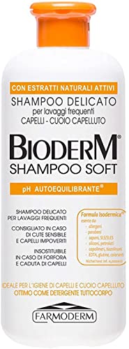 BIODERM BIODERMOCOSMETICI Shampoo Soft, Delicato per Cuoio Capellut...