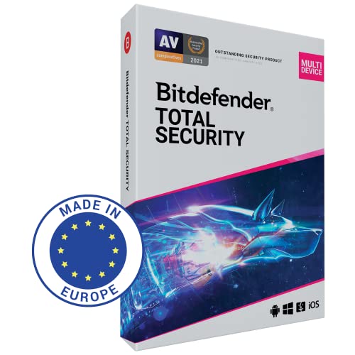 Bitdefender Total Security 2023 | 5 dispositivi |1 anno | PC MAC | IT