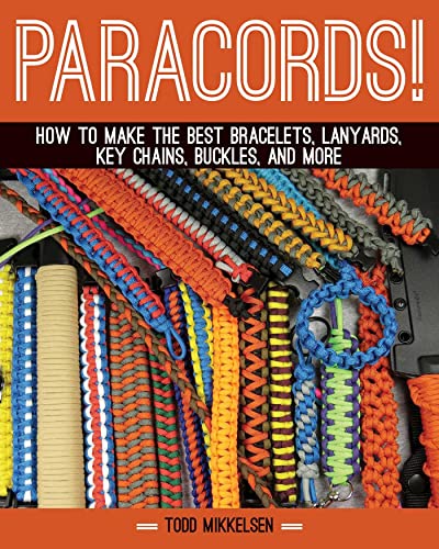 Books Bk324 Coltello Tascabile, Unisex – Adulto, Multicolore, Taglia Unica: How to Make the Best Bracelets, Lanyards, Key Chains, Buckles, and More
