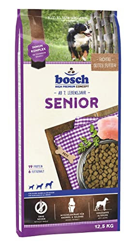 bosch HPC Senior | cibo secco per cani anziani di tutte le razze | 1 x 12,5 kg