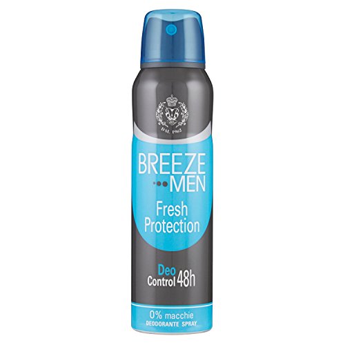 Breeze Deo Spray Fresh Protection per Uomo, 150ml