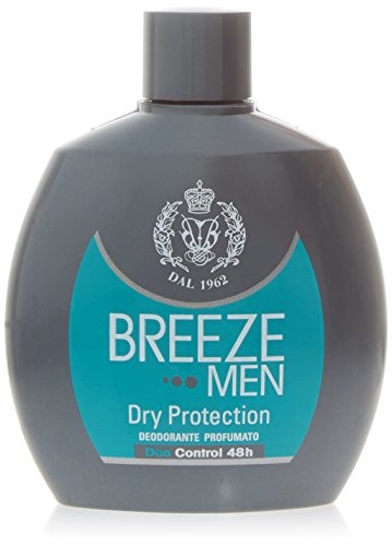 Breeze Deodorante Profumato Dry Protection per Uomo, 100ml...