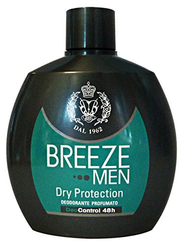 BREEZE Set 6 Deodorante Squeeze Men Dry Protezione 100 Ml. Cura Del Corpo