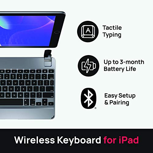 Brydge 9.7 Tastiera in alluminio Bluetooth per iPad, iPad Air, Air ...