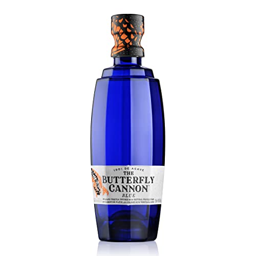 Butterfly Cannon Blue Tequila, 500mL | Infuso di Tequila Blanco Per...