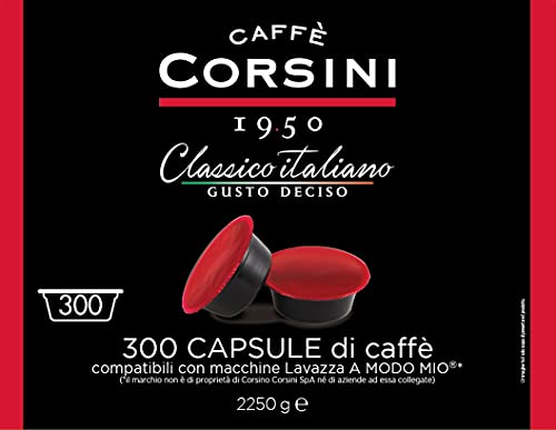 Caffè Corsini - Classico Italiano Miscela di Caffè in Capsule Com...