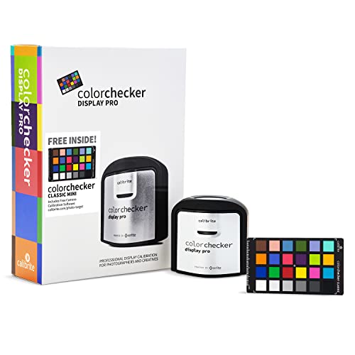 Calibrite ColorChecker Display Pro con ColorChecker Classic Mini: calibratore del monitor e chart colore per la fotografia e l editing video