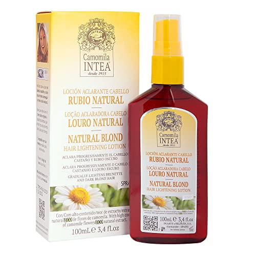 Camomilla Intea premium - Spray schiarente per capelli biondi naturali - Estratto naturale di camomilla bio - 100 ML