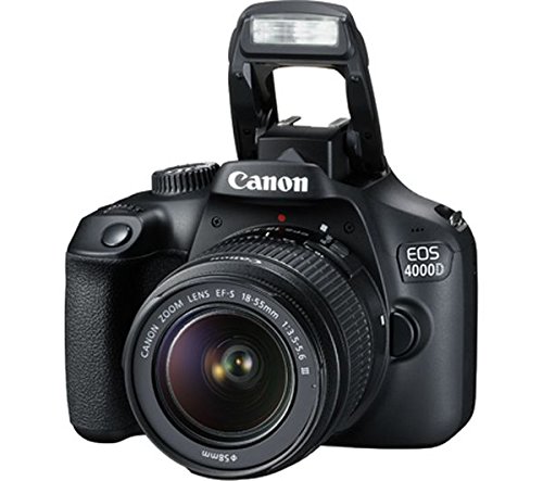 Canon EOS 4000D 18-55 SEE Fotocamera, Nero...