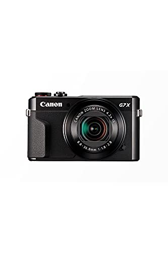 Canon PowerShot G7 X MARK II Fotocamera Compatta Digitale da 20.1 Megapixel, Wi-Fi, Nero Antracite