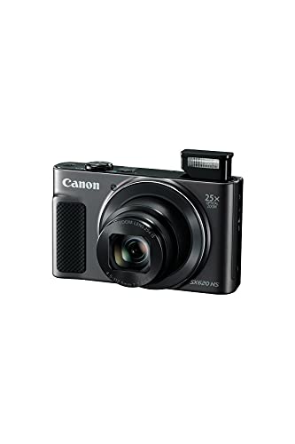 Canon SX620 HS PowerShot Fotocamera Digitale Compatta, Nero