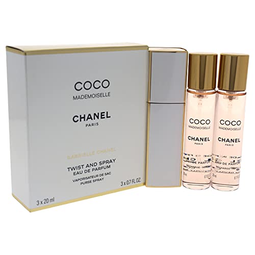 Chanel, Coco Mademoiselle - Eau De Parfum, Confezione da 3x20 ml
