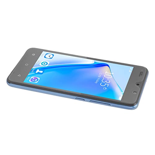 ciciglow S22+ Smartphone a schermo intero da 5,0 pollici, telefono cellulare sbloccato 3G, telefono cellulare ultra sottile, per sistema operativo 6.0, CPU a quattro core, 2 GB, 32 GB, blu chiaro)