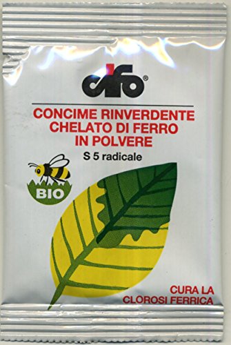 Cifo S5 Concime Rinverdente Chelato di ferro in polvere confezione ...