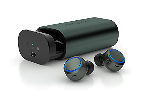 Creative Outlier Air V3 True Wireless Active Noise Reduction Cuffie, Bluetooth 5.2, microfono, ricarica wireless, 40 ore di durata della batteria
