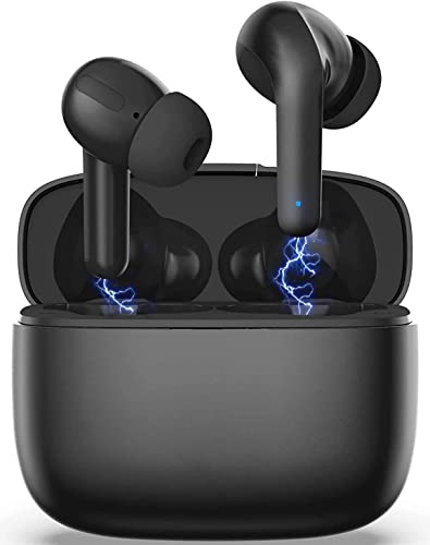 Cuffie Bluetooth 5.0,Cuffie in Ear Wireless con Bassi Immersivi,HD Microfoni,Auricolari Senza Fili IPX7 Impermeabile, 30 Ore di Riproduzione, Super Leggero Cuffiette Bluetooth Sport, per iOS & Android