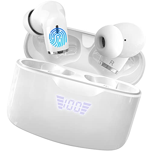 Cuffie Bluetooth, Auricolari Bluetooth 5.2 Cuffie Wireless In Ear S...