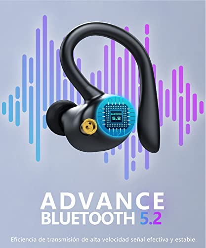 Cuffie Bluetooth Sport In Ear, Cuffie Wireless con Tempio, Cuffie W...