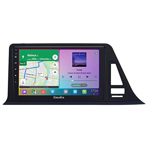 Dasaita 9  Android 10.0 Stereo Auto Bluetooth per Toyota CHR C-HR 2016 2017 2018 Autoradio Touch Screen 1280x720 Supporto Carplay Retromarcia Controllo del Volant