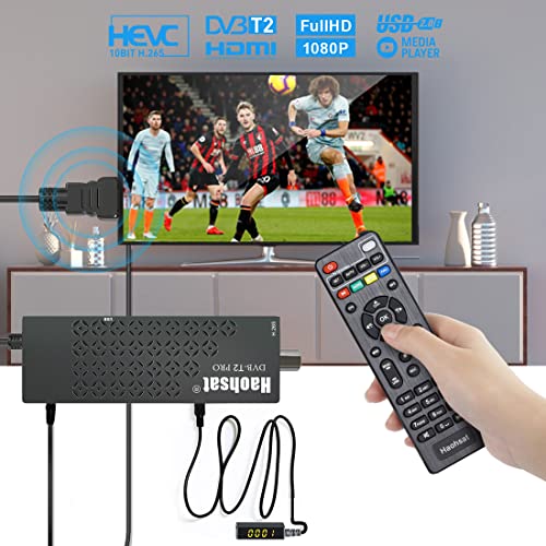 Decoder Digitale Terrestre DVB T2 HDMI TV Stick, Dolby Audio HD 108...