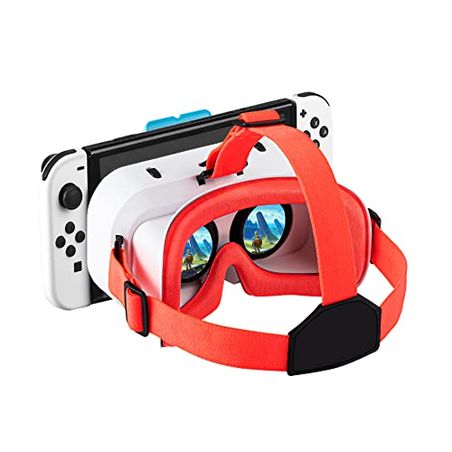 DEVASO VR per Nintendo Switch, Realtà Virtuale Occhiali 3D VR per Nintendo Switch, Switch VR Labo Goggles Auricolare per Nintendo Switch