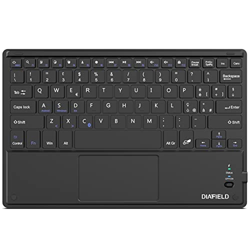 Diafield 1 BY ONE Tastiera Bluetooth Ultra Sottile con Multi Touch ...