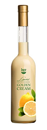 Distilleria JMEF dal 1888| Lanciano Golden Cream | Liquore Crema di Limone| 500 ml