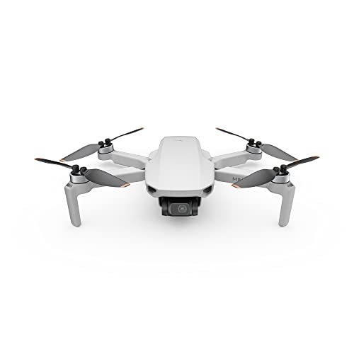 DJI Mini SE Drone con Fotocamera con Stabilizzatore a 3 Assi, Fotocamera 2.7K, GPS, Autonomia di 30 min, Peso Ridotto, Mini Drone da Meno di 249 g   0,55 lb, Resistenza al Vento di Livello 5, Grigio