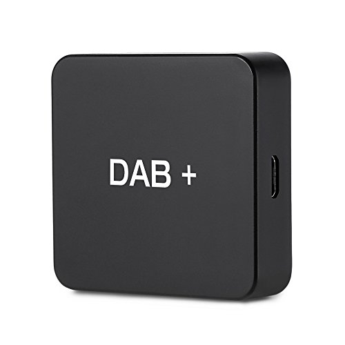 docooler Dab 004 Dab + Box Radio Digitale Antenna Tuner Trasmettitore FM USB Alimentato per autoradio Android 5.1 e Versioni Successive (Solo per i Paesi Che dispongono di Segnale Dab)