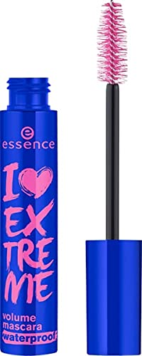 Essence - Máscara de pestañas I Love Extreme Volume Waterproof...