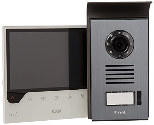 Extel - Videocitofono Connect con schermo grande (18 cm) e connesso a smartphone Android o Apple, vecchia versione, 24V