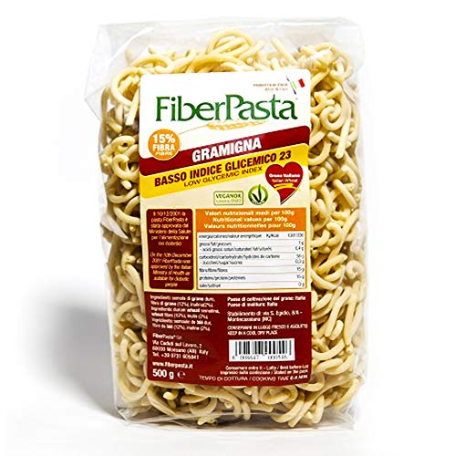 Fiber Pasta Gramigna a basso indice glicemico...