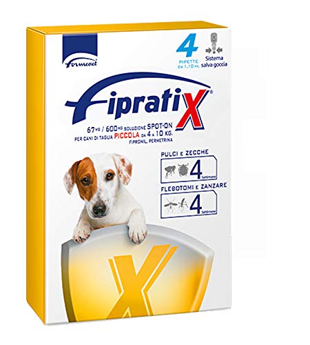 Fipratix Fipratix 67 Mg 600 Mg Soluzione Spot-on per Cani di Taglia Piccola