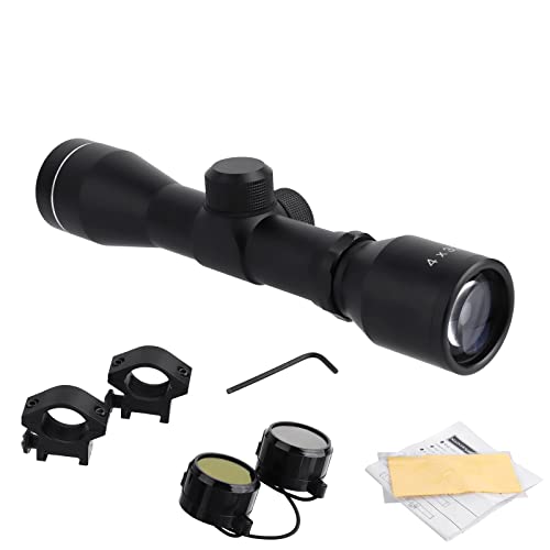 FOCUHUNTER Cannocchiale da puntamento 4X32 Compact Red Green Duplex...