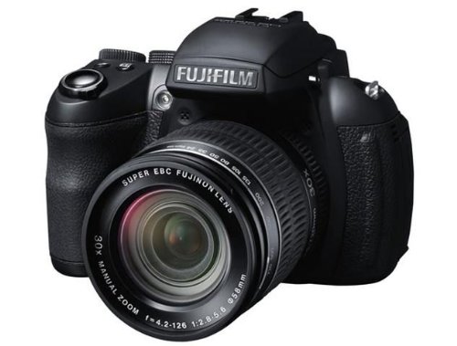 Fujifilm FinePix HS35EXR Fotocamera Digitale 16 Megapixel, Sensore CMOS EXR, Zoom 30x 24-720 mm, Stabilizzatore Meccanico, Batteria al Litio, Nero