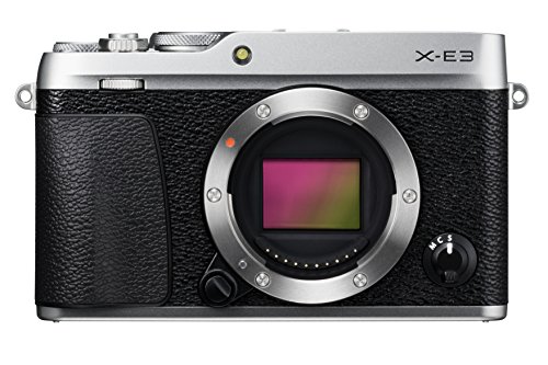 Fujifilm X-E3 Fotocamera Digitale 24 MP, Sensore CMOS X-Trans III APS-C, Schermo LCD Touchscreen 3 , Filmati 4 K, Bluetooth, Argento