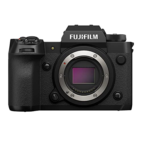 Fujifilm X-H2 Fotocamera Digitale Mirrorless 40MP (Pixel Shift Multi Shot 160MP), Sensore X-Trans CMOS 5 HR, Stabilizzatore IBIS, Filmati 8K 30p, Mirino EVF, Schermo LCD 3  Touch Vari-Angle, Nero