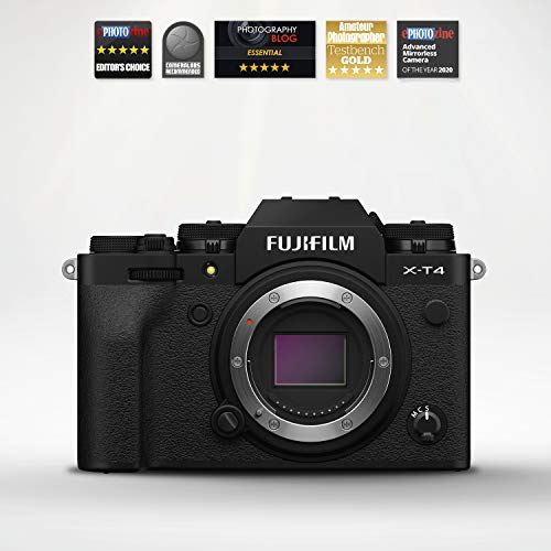 Fujifilm X-T4 Fotocamera Digitale Mirrorless 26 MP, Sensore X-Trans...