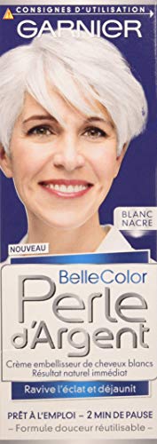 Garnier – Belle Color – Perla D  argento – Crema déjaunisseur Lucentezza Capelli Bianchi Bianco – bianco madreperla